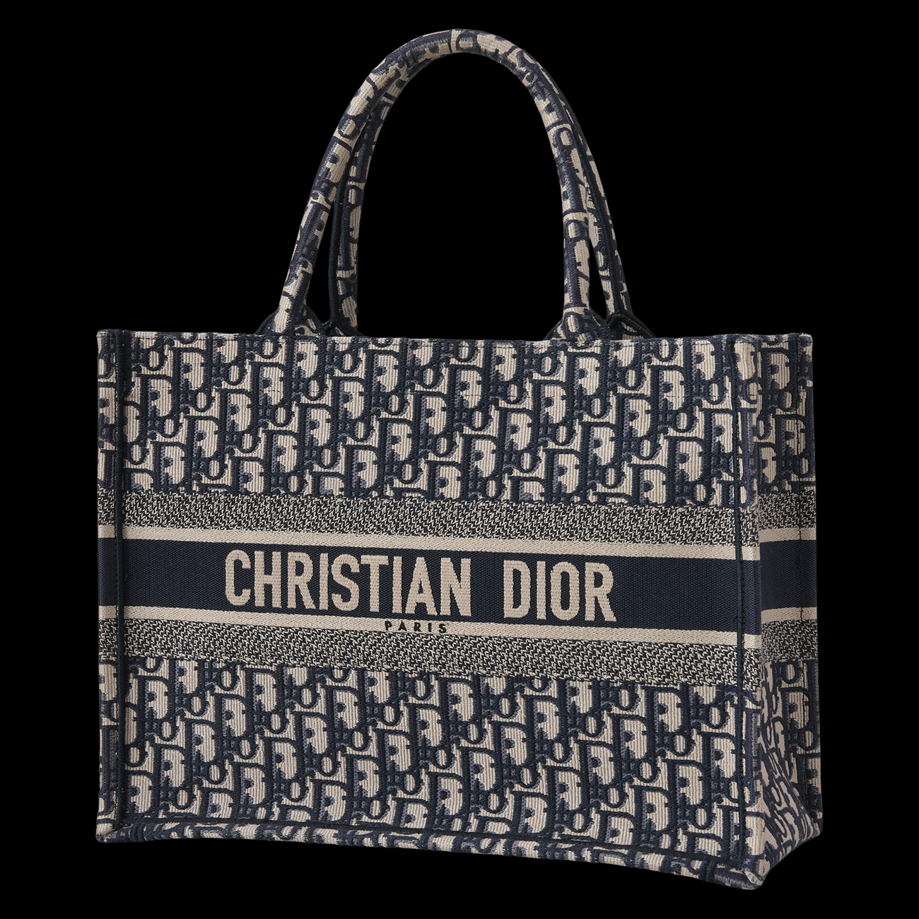 CHRISTIAN DIOR(USED)디올 오블리크 북토트 미듐